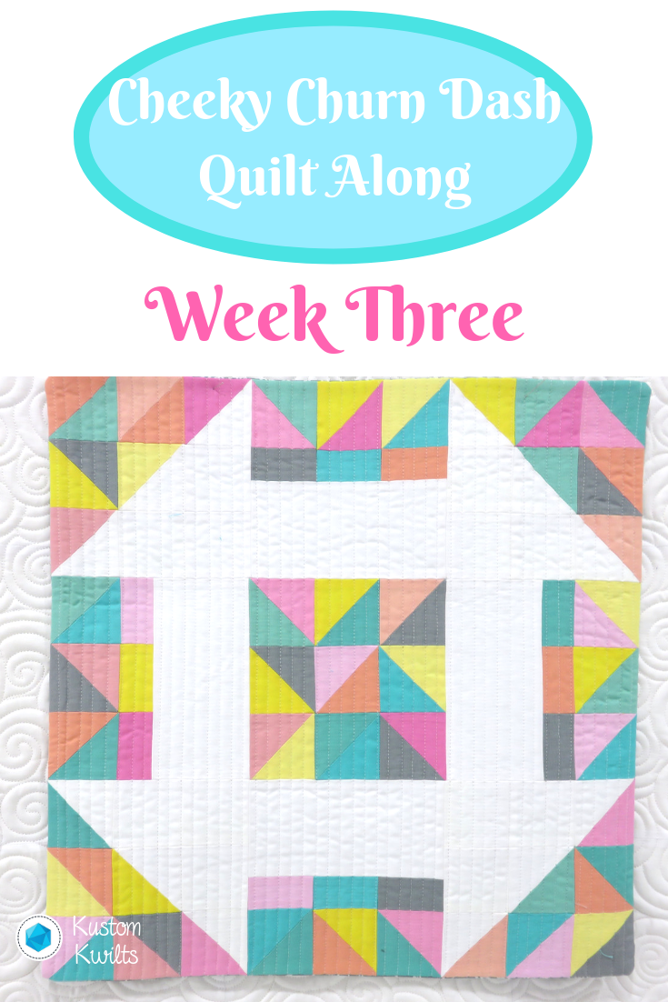 A quilt along week three