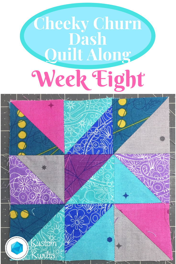 A quilt along week eight is here to share.
