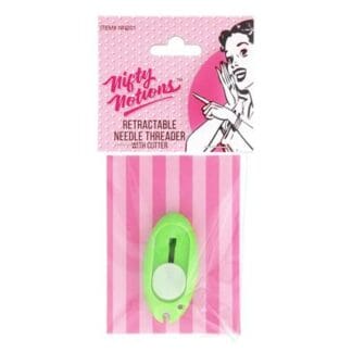 A package of the packaging for a pink and green pin up girl