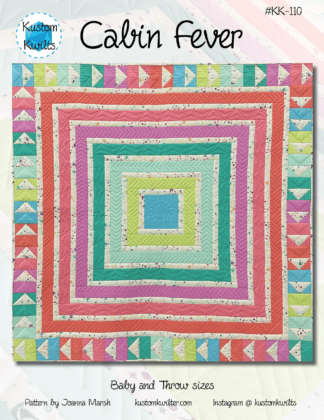 Cabin Fever PDF Quilt Pattern - Digital Download