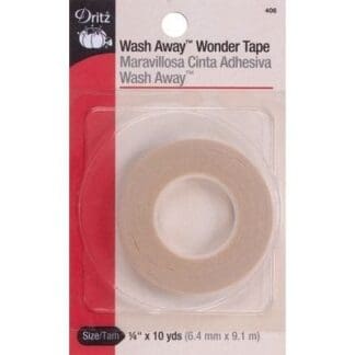 A package of wonder tape with the packaging on it.