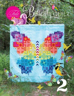 Tula pink butterfly quilt